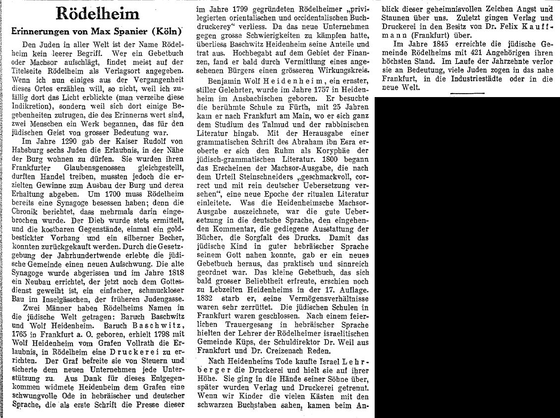  - Roedelheim CV-Zeitung 05081937
